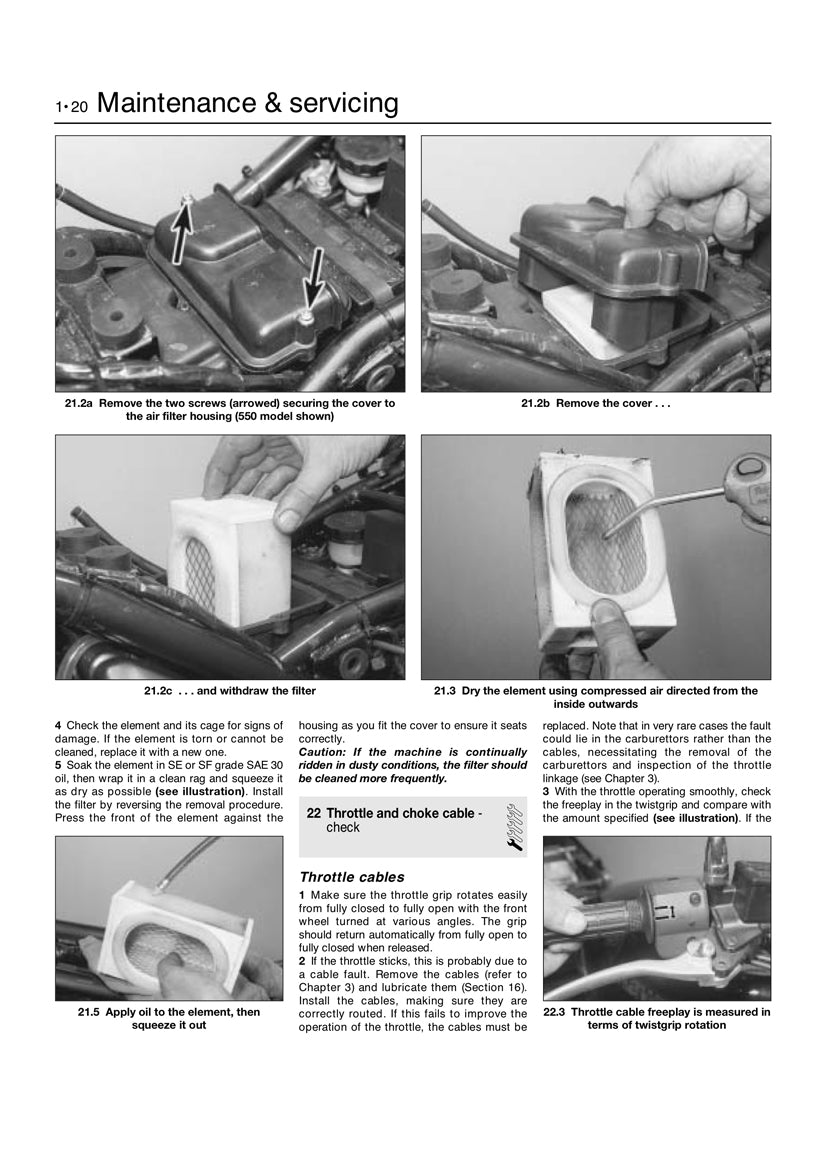 Sample page from a Haynes repair manual