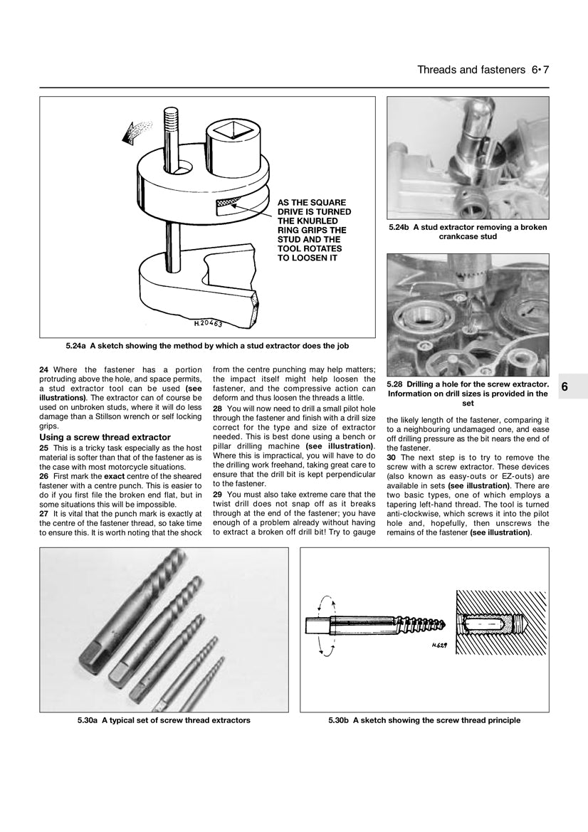 Sample page from a Haynes repair manual
