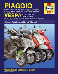 Front cover of a Haynes repair manual