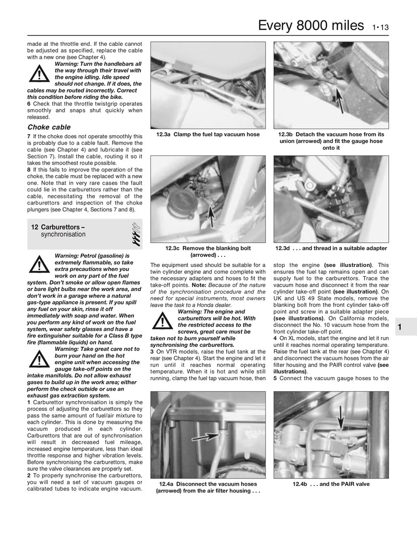 Sample page from a Haynes repair manual