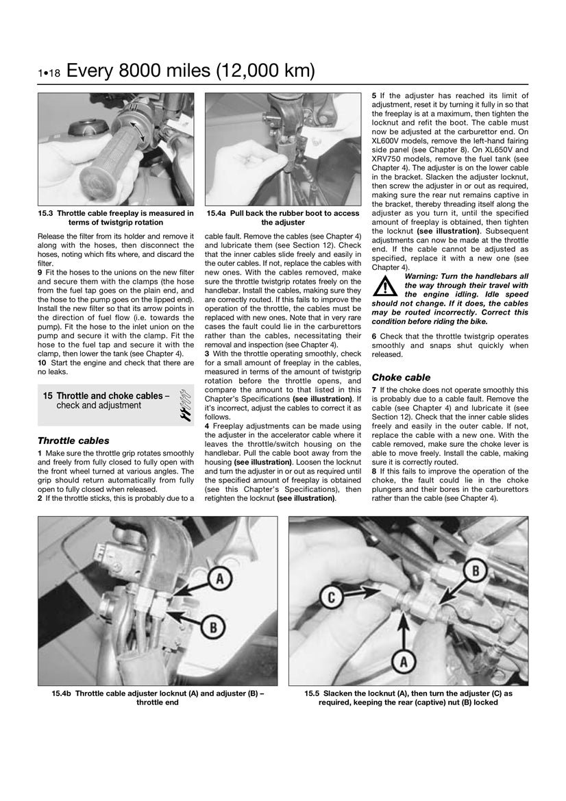 Sample page from a Haynes repair manual
