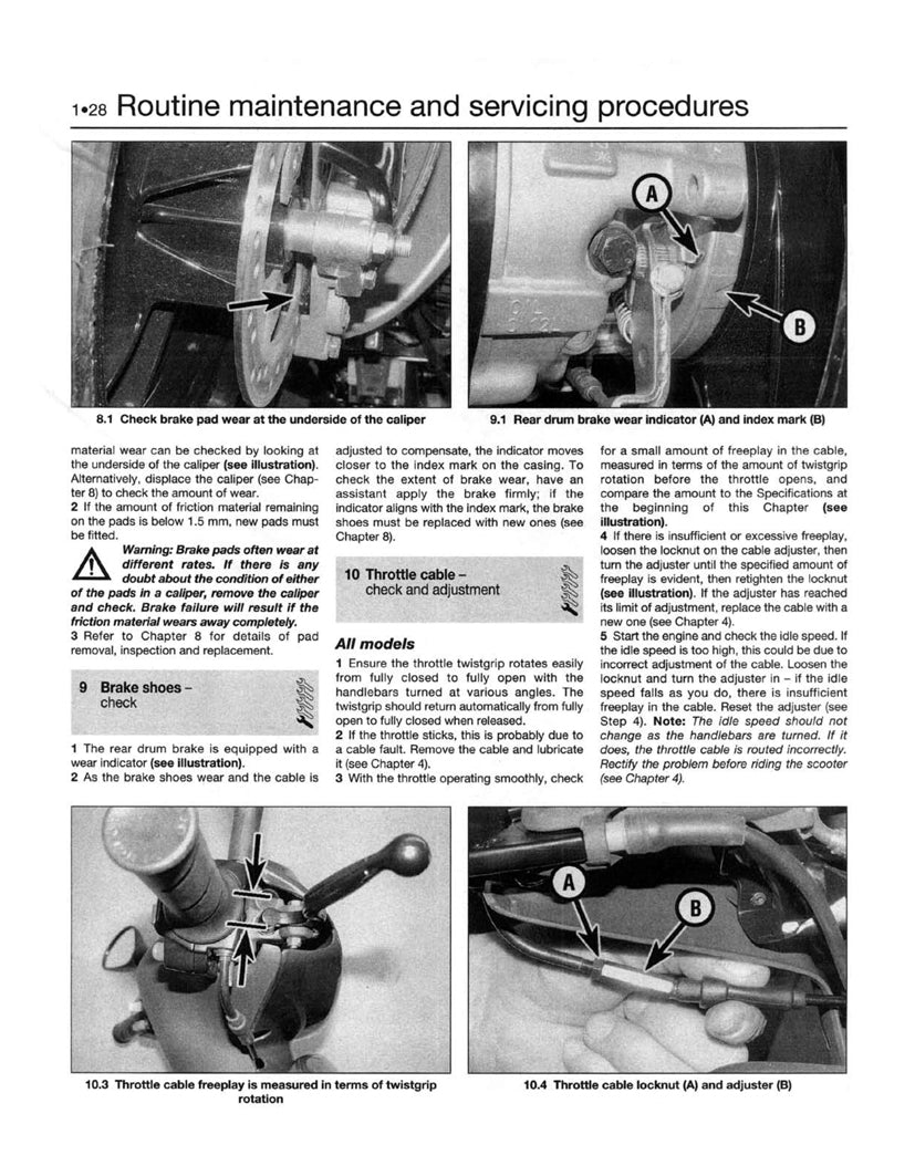 Sample page from a Haynes repair manual
