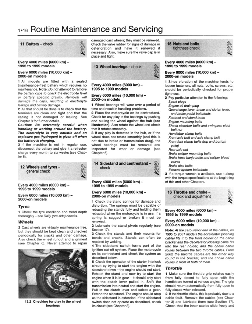 Sample page from a Haynes repair manual