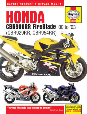 Honda CBR 900RR Service & Repair Manuals