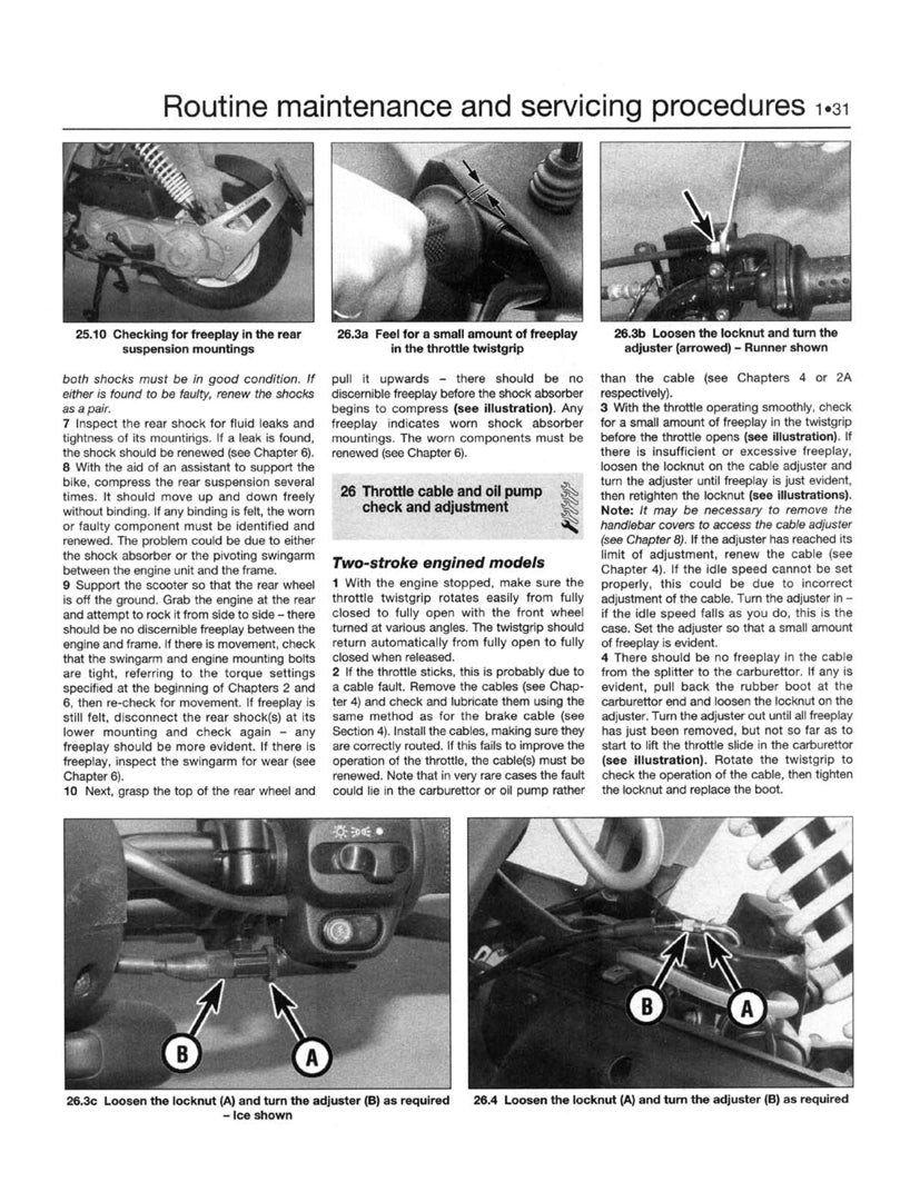 Sample page from a Haynes repair manual