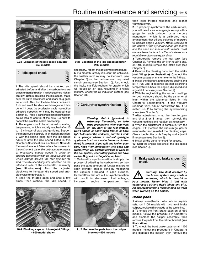 Sample page from a Haynes repair manual