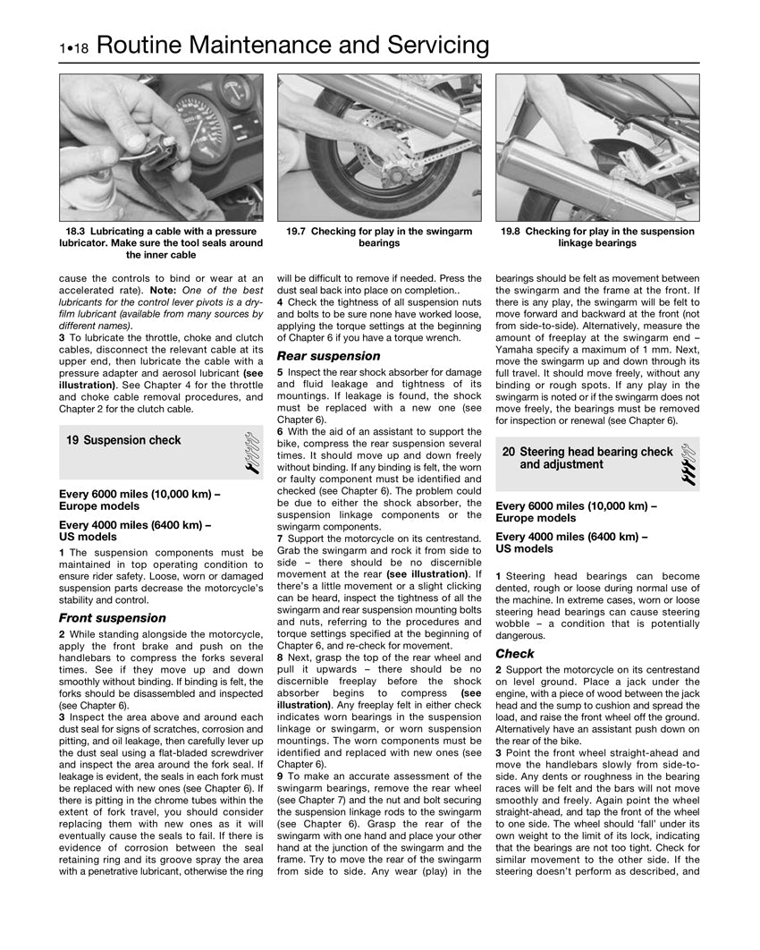 Sample page from a Haynes repair manual