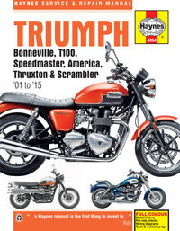 Front cover of a Haynes repair manual