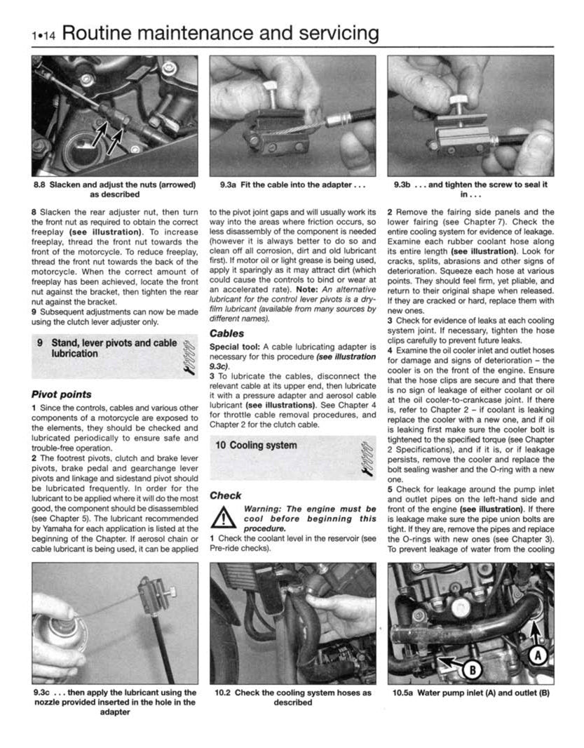 Sample page from a Haynes repair manual