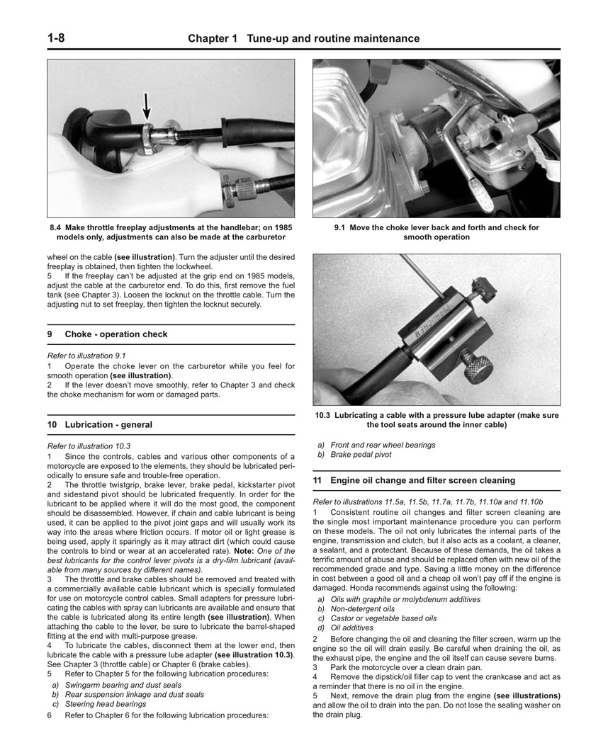 Sample page from a Haynes repair manual