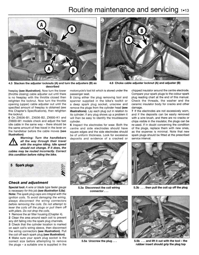 Sample page from a Haynes repair manual