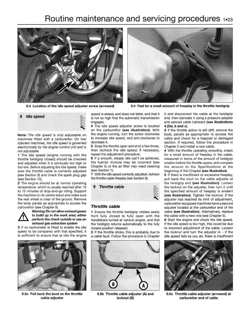 Sample page from a Haynes repair manual