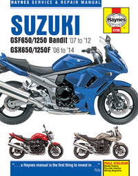 Front cover of a Haynes repair manual