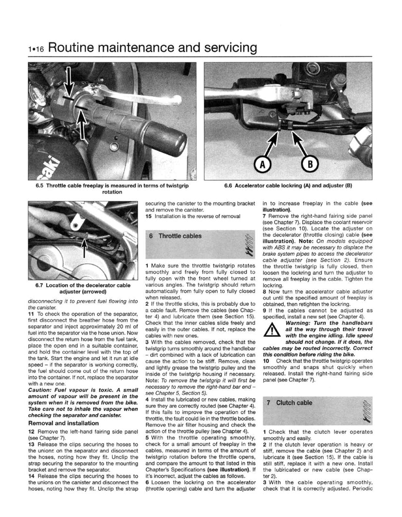 Sample page from a Haynes repair manual