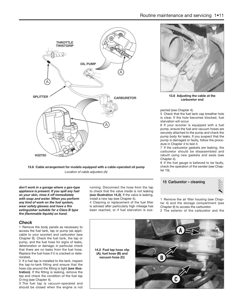 Sample page from a Haynes repair manual