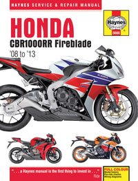 Front cover of a Haynes repair manual