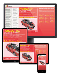Peugeot 207 Petrol & Diesel 06 - 13 Haynes Repair Manual