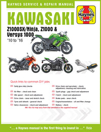 Front cover of a Haynes repair manual