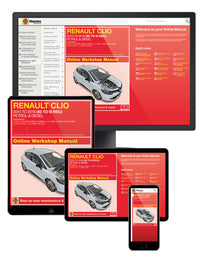 Renault Clio Petrol & Diesel (13 - 18) 62 to 18 Haynes Repair Manual