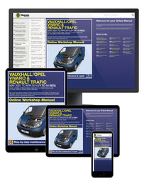 Vauxhall/Opel Vivaro & Renault Trafic Diesel May 01 to Apr 14 (Y to 14 reg) Haynes Repair Manual