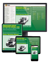 Mercedes-Benz Sprinter Diesel Vans July 09 to May 18 (09 to 18 reg) Haynes Repair Manual