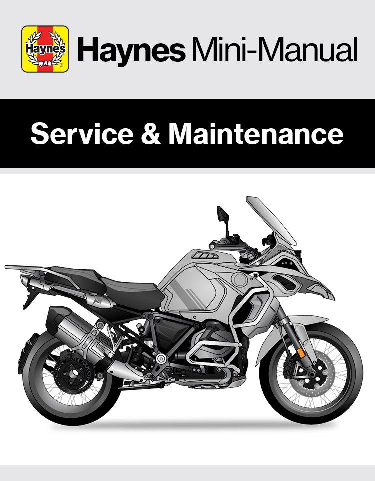 Haynes Mini-Manual Service & Maintenance Guide for the BMW R 1250 GS Adventure (2019 - 2023)