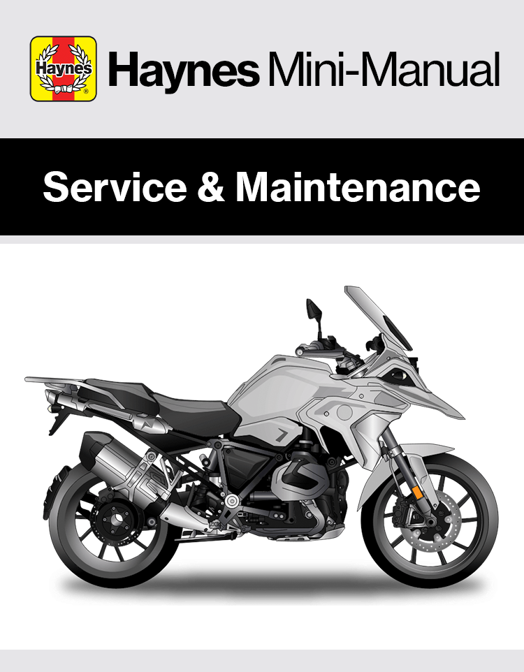 Haynes Mini-Manual for service and maintenance of a BMW-1250GS