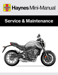 Haynes Mini-Manual for Honda-CB650R motorcycle service and maintenance