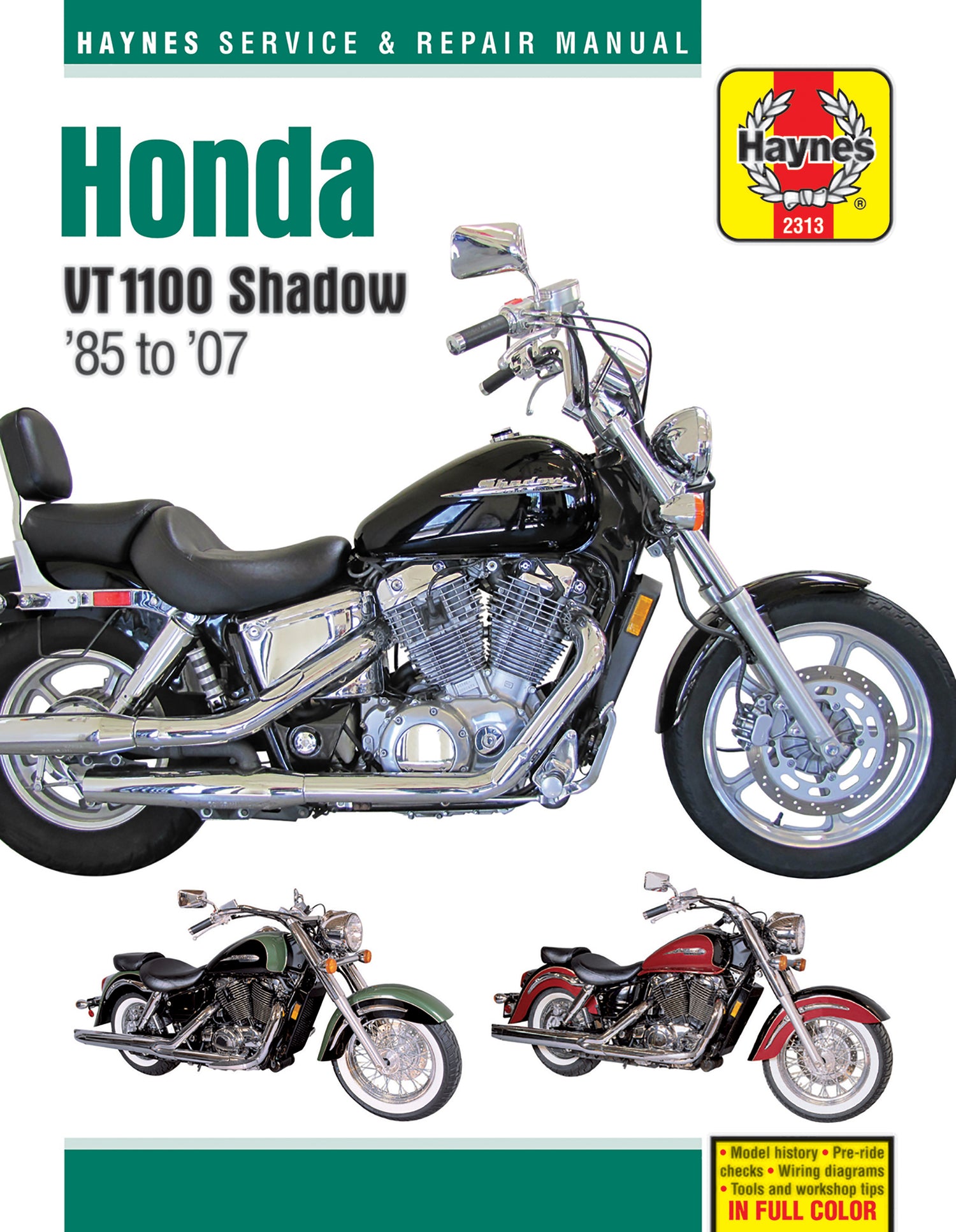 Honda VT1100 Shadow (85-07) Haynes Repair Manual
