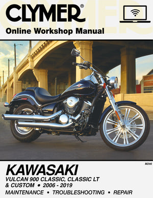 Kawasaki Vulcan 900 Classic, Classic LT Custom Motorcycle (2006