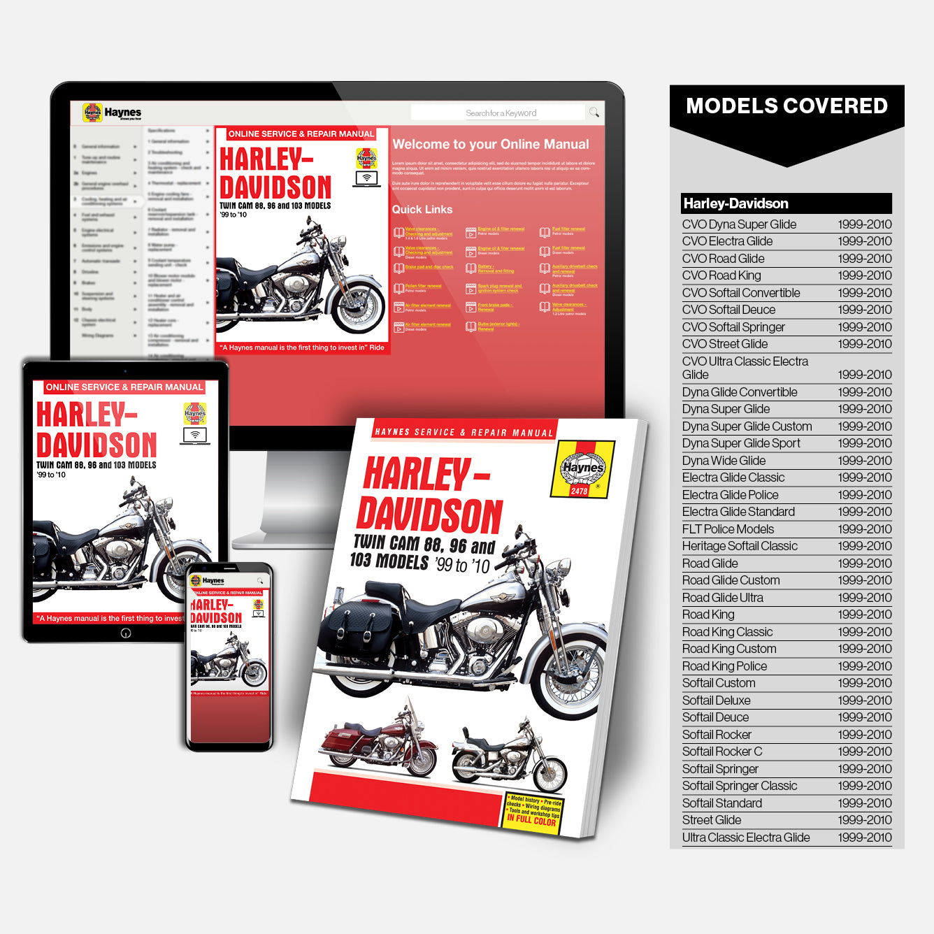 HARLEY DAVIDSON TC96 メンテナンスマニュアル ツインカム96 ハーレーダビッドソンTC96 メカニズム＆メンテナンス オンデマンド印刷