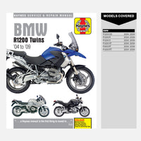 Sample page from inside a Haynes manual
