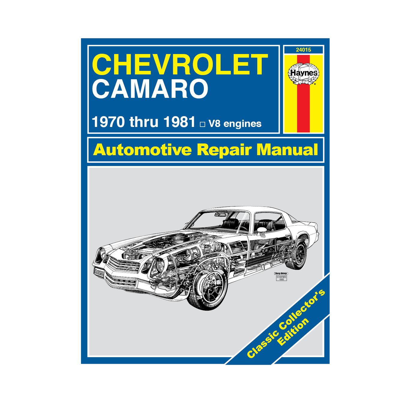 Classic Collector's Edition: Chevrolet Camaro (70-81) Haynes Repair Manual