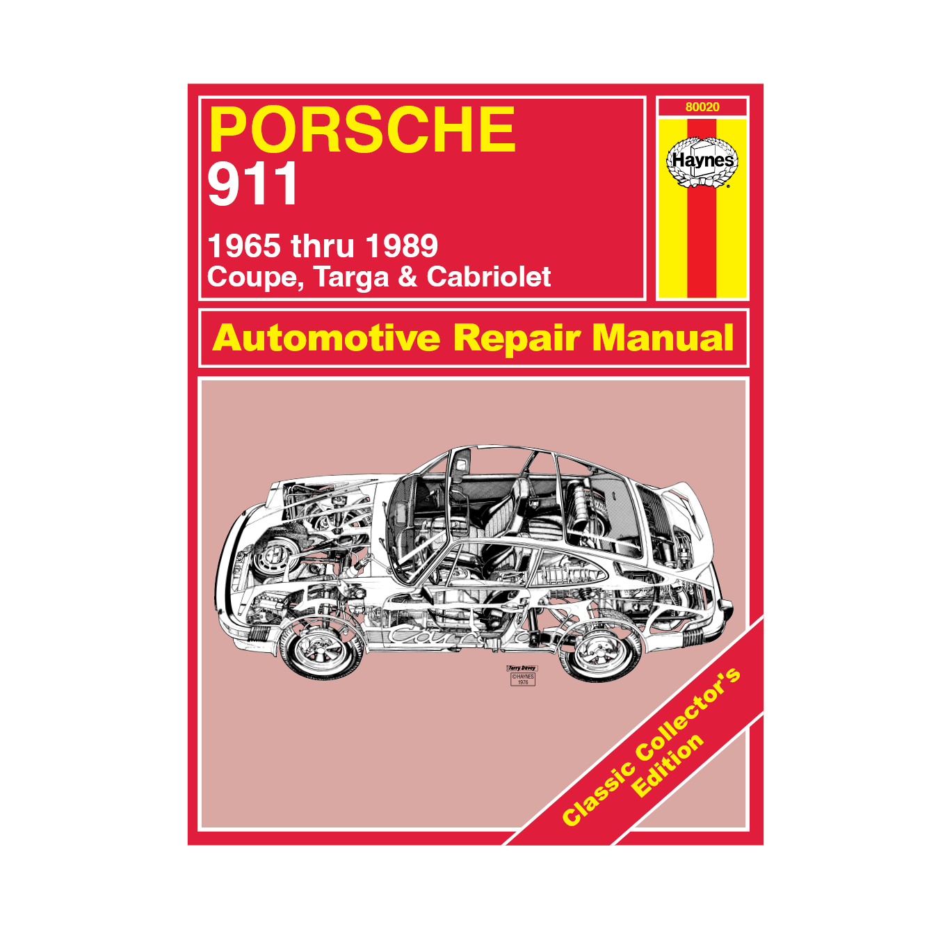 Classic Collector's Edition: Porsche 911 (65-89) for Coupe, Targa & Cabriolet Haynes Repair Manual
