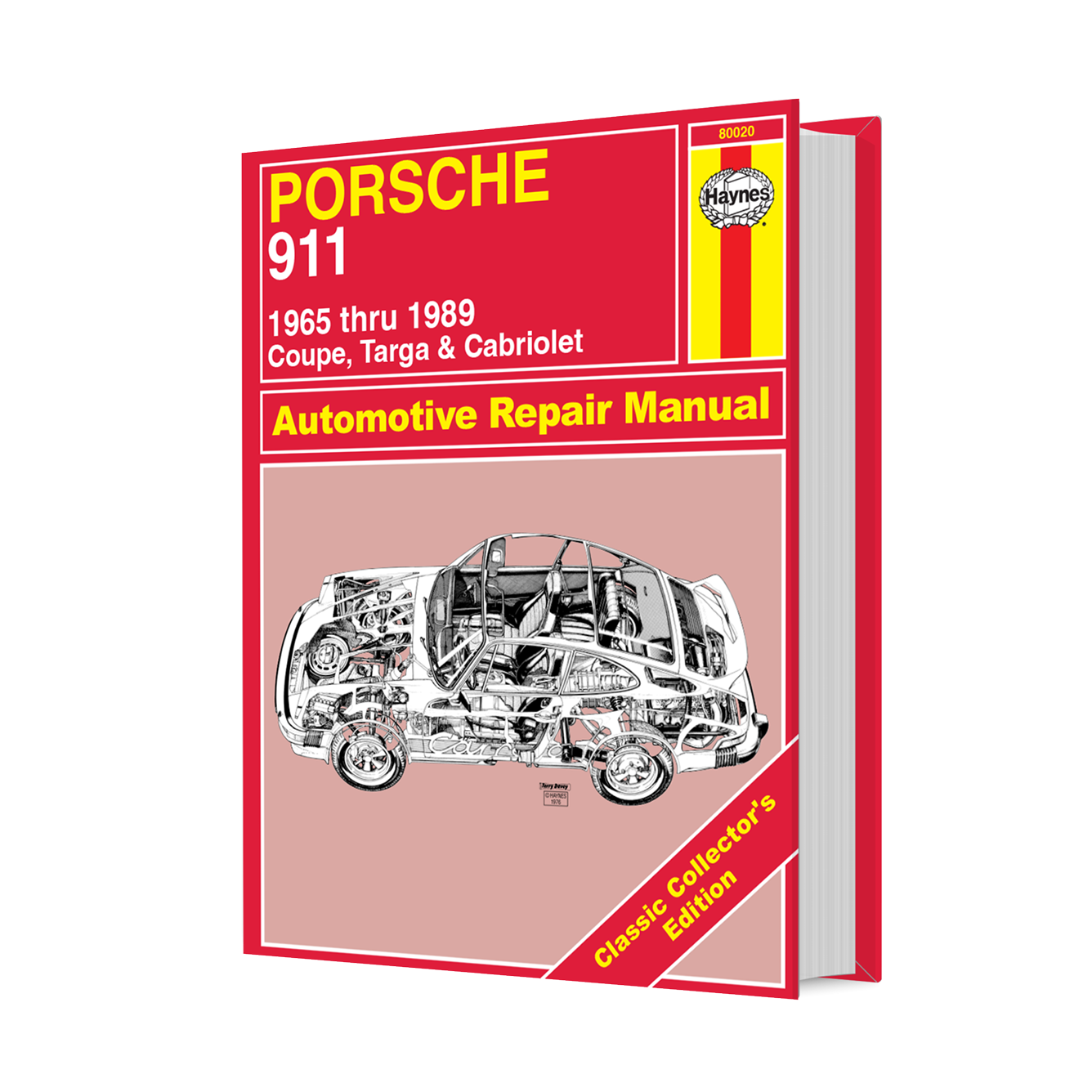 Classic Collector's Edition: Porsche 911 (65-89) for Coupe, Targa & Cabriolet Haynes Repair Manual