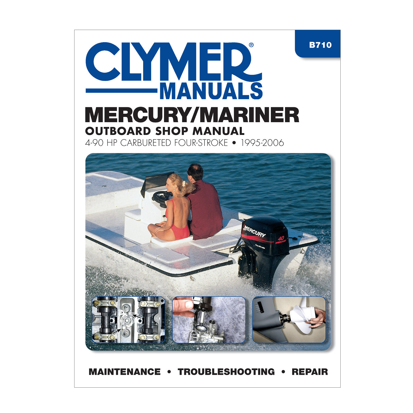 Mercury Mariner 4-90 HP Carbureted Four Stroke Outboards (1995-2006) Service Repair Manual