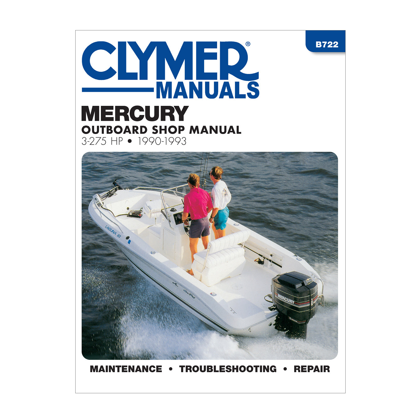 Mercury Mariner 3-275 HP Outboard Engine (1990-1993) Service Repair Manual