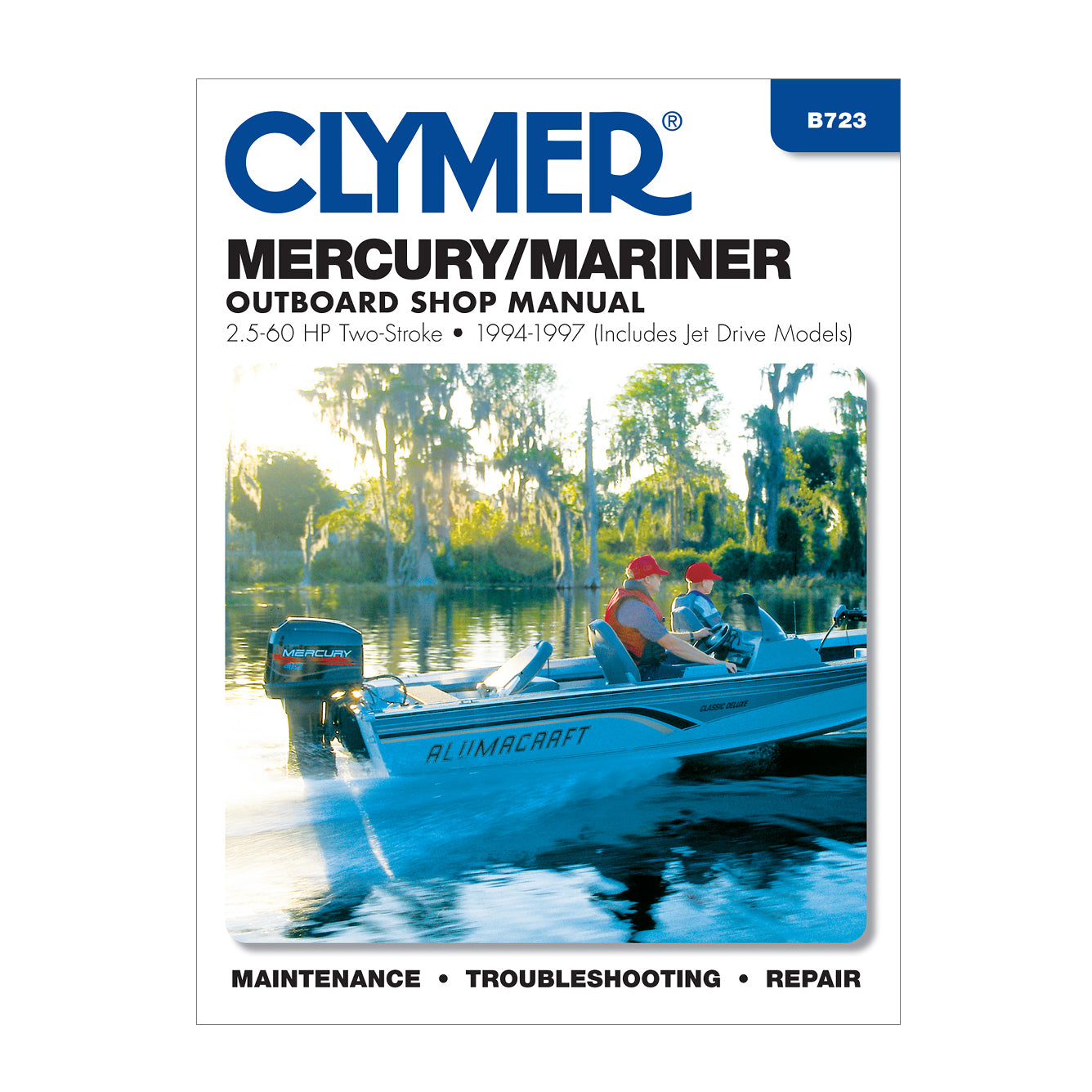 Mercury Mariner 2.5-60 HP Two Stroke Outboards Includes Jet Drive Models (1994-1997) Service & Repair Manual