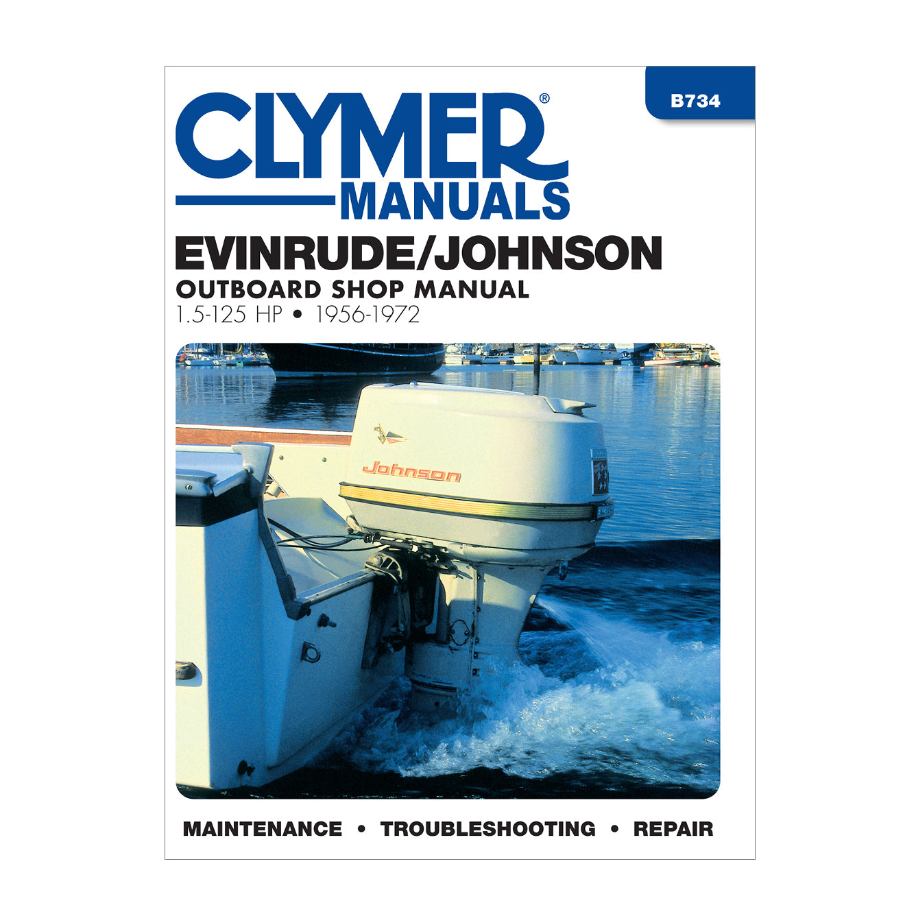 Evinrude Johnson Outboard Marine Engine (1956-1972) Service & Repair Manual