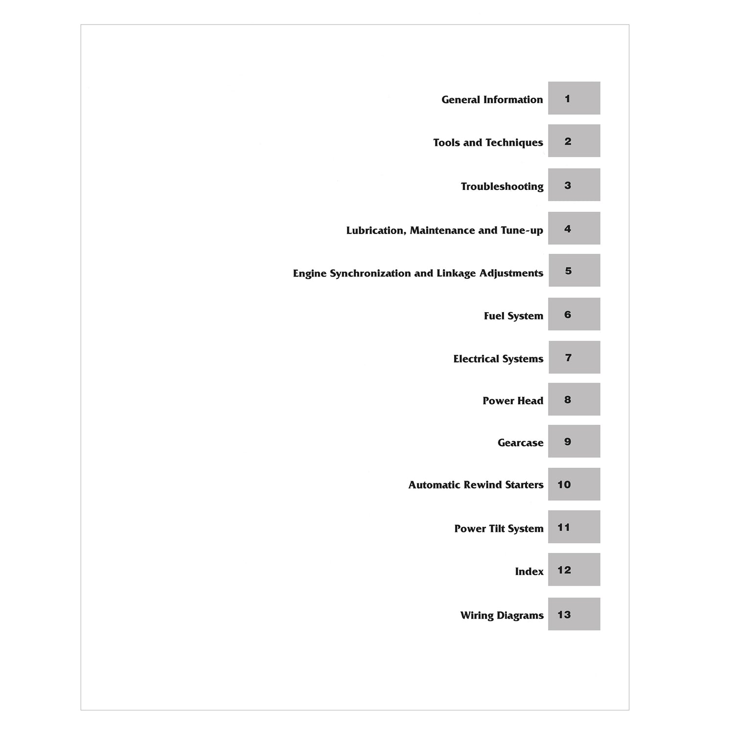 Evinrude Johnson Outboard Marine Engine (1956-1972) Service & Repair Manual