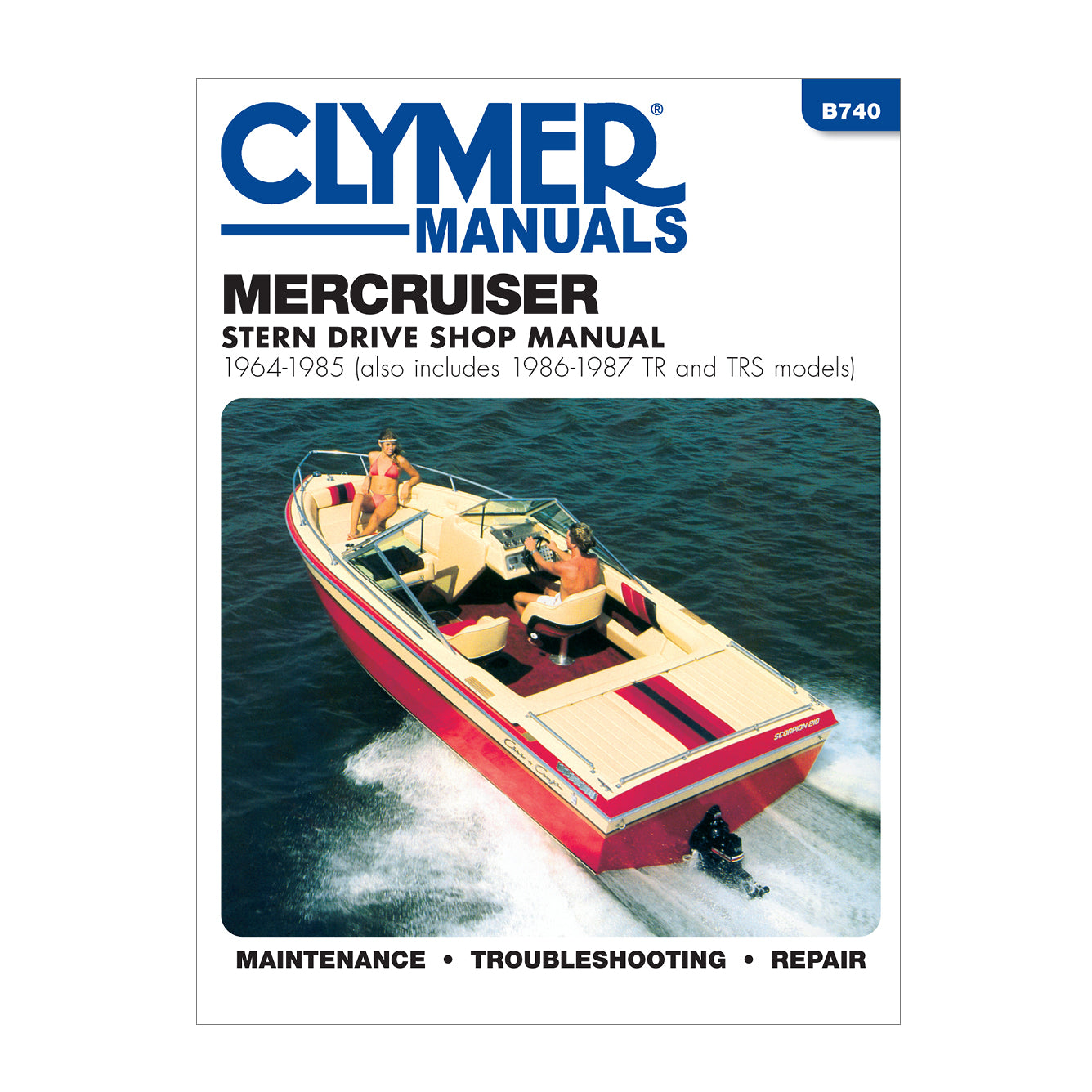Mercruiser Stern Drives (1964-1985) With TR & TRS (1986-1987) Service Repair Manual
