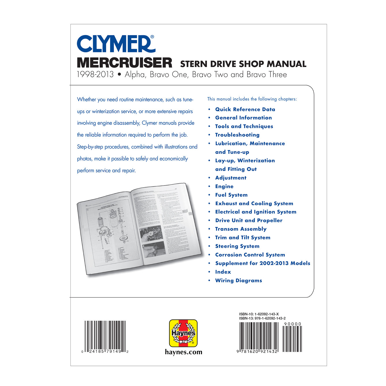 Mercruiser Alpha One, Bravo One, Two & Three Stern Drives (1998-2013) Service Repair Manual