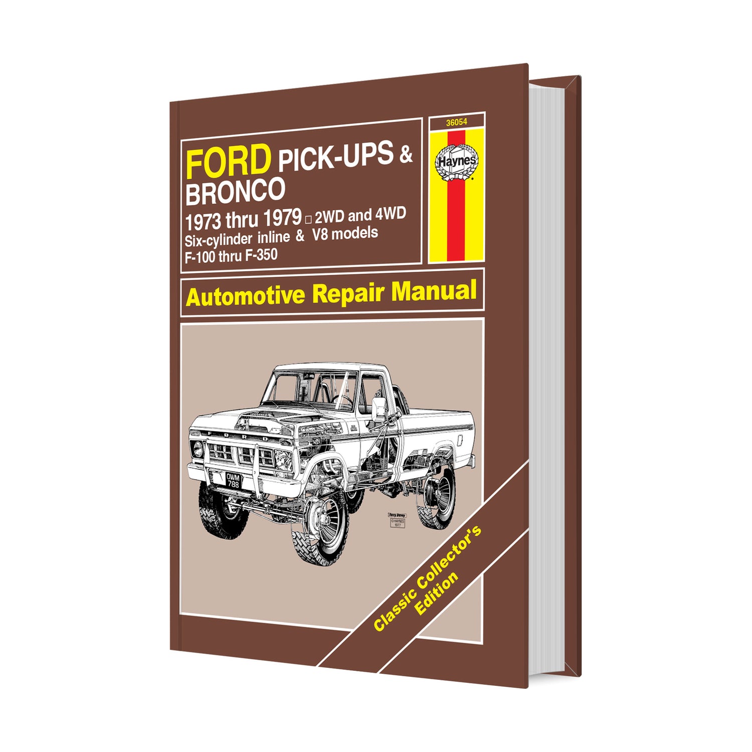 Classic Collector's Edition: Ford Pick-Ups F-100-F-350 & Bronco (73-79) Haynes Repair Manual - Hardcover