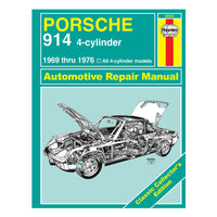Classic Collector's Edition: Porsche 914 4-cylinder (1969-1976) Haynes Repair Manual - Hardcover