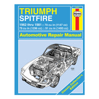 Classic Collector's Edition: Triumph Spitfire (1962 - 1981) Haynes Repair Manual - Hardcover