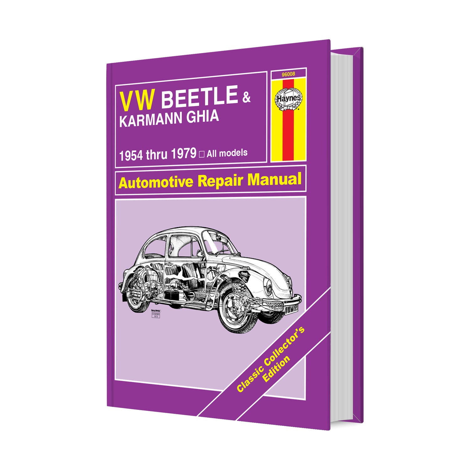 Classic Collector's Edition: Volkswagen VW Beetle & Karmann Ghia (54-79) Haynes Repair Manual - Hardcover