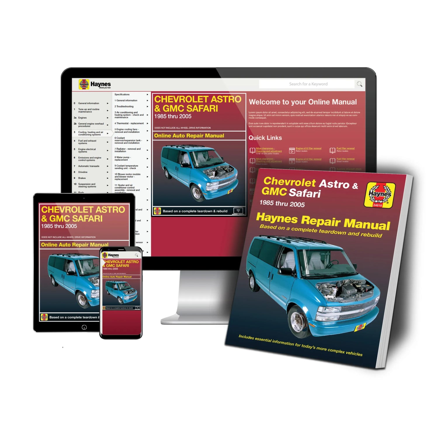 Chevrolet Astro and GMC Safari (85-05) Haynes Repair Manual
