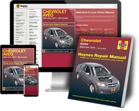 Chevrolet Aveo 2004 thru 2011