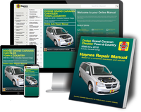 Dodge Grand Caravan Chrysler Town and Country 2008 thru 2018