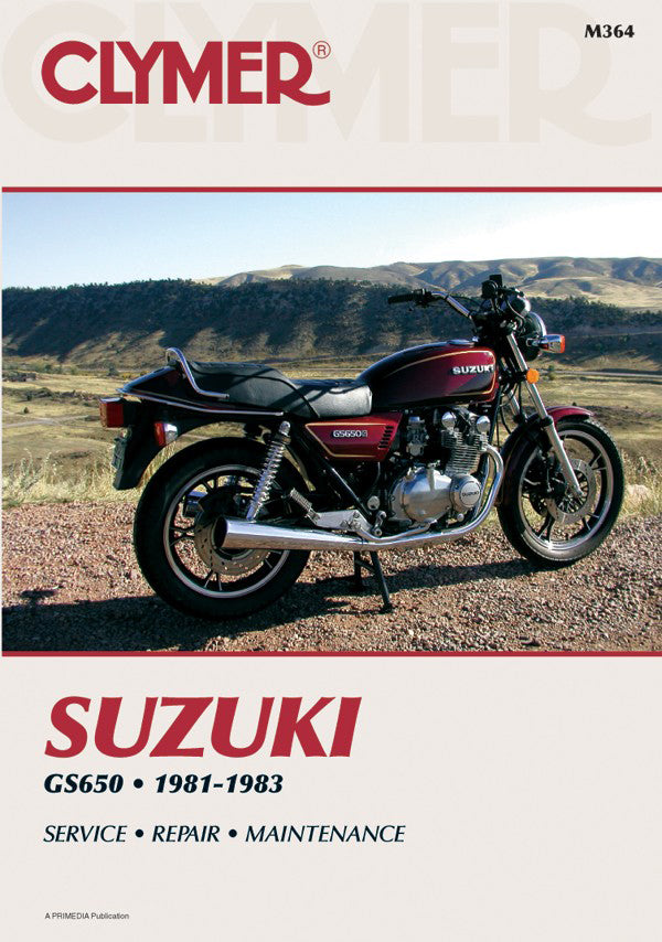 Suzuki GS650 Motorcycle (1981-1983) Service Repair Manual